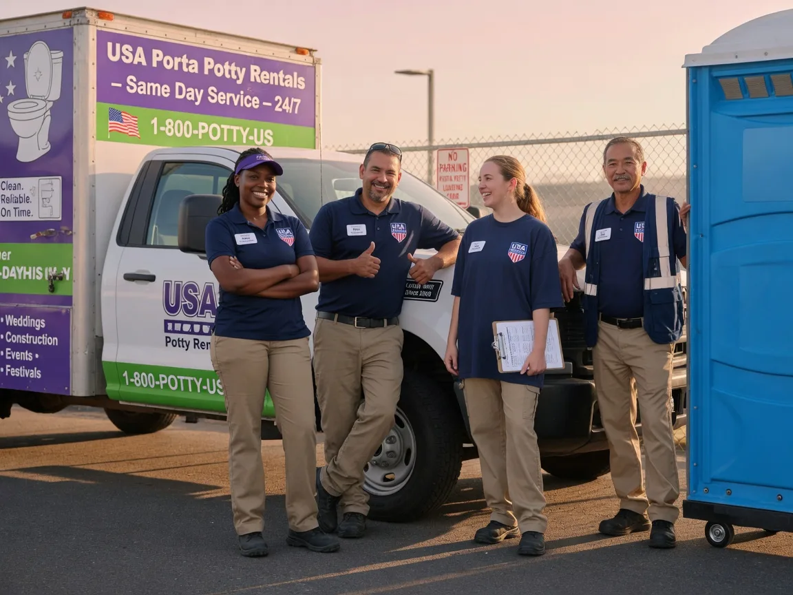 Porta Potty Rental company in Harrison, AR